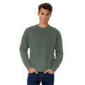 Mellennial Khaki - Back - B&C Mens Set In Sweatshirt