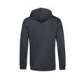 Asphalt - Back - B&C Mens Organic Hooded Sweater