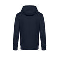 Navy Blue - Side - B&C Mens King Zipped Hooded Sweat