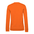 Orange - Back - B&C Womens-Ladies Set-in Sweatshirt