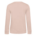 Dusky Pink - Back - B&C Womens-Ladies Organic Sweatshirt