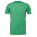 Kelly Green Heather - Front - Bella + Canvas Unisex Adult T-Shirt