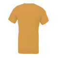 Mustard Yellow Heather - Back - Bella + Canvas Unisex Adult T-Shirt