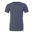 Navy Heather - Front - Bella + Canvas Unisex Adult T-Shirt