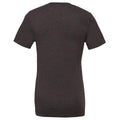 Dark Grey Heather - Back - Bella + Canvas Unisex Adult T-Shirt