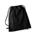 Black - Front - Westford Mill Drawstring Bag