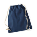 French Navy - Front - Westford Mill Drawstring Bag