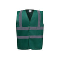 Paramedic Green - Front - Yoko Mens High-Vis Waistcoat