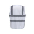 White - Back - Yoko Mens High-Vis Waistcoat