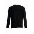 Black - Lifestyle - Fruit of the Loom Mens Iconic 150 Classic Long-Sleeved T-Shirt