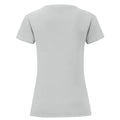 Zinc - Back - Fruit of the Loom Girls Iconic 150 T-Shirt