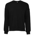DTG Black - Back - Bella + Canvas Unisex Adult Fleece Drop Shoulder Sweatshirt