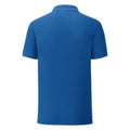 Royal Blue - Back - Fruit Of The Loom Mens Iconic Polo Shirt