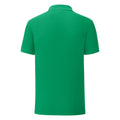 Mint Green - Side - Fruit Of The Loom Mens Iconic Polo Shirt