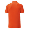 Flame - Back - Fruit Of The Loom Mens Iconic Polo Shirt