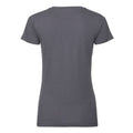 Convoy Grey - Back - Russell Womens-Ladies Organic Short-Sleeved T-Shirt