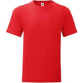 Red - Front - Fruit Of The Loom Mens Iconic 150 T-Shirt