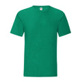 Heather Green - Front - Fruit Of The Loom Mens Iconic 150 T-Shirt