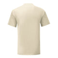 Natural - Back - Fruit Of The Loom Mens Iconic 150 T-Shirt