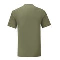 Classic Olive - Back - Fruit Of The Loom Mens Iconic 150 T-Shirt