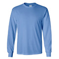 Dark Chocolate - Pack Shot - Gildan Mens Plain Crew Neck Ultra Cotton Long Sleeve T-Shirt