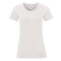 White - Front - Fruit of the Loom Womens-Ladies Iconic 150 T-Shirt