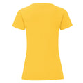 Sunflower - Back - Fruit of the Loom Womens-Ladies Iconic 150 T-Shirt