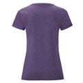 Purple Heather - Back - Fruit of the Loom Womens-Ladies Iconic 150 T-Shirt