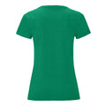 Heather Green - Back - Fruit of the Loom Womens-Ladies Iconic 150 T-Shirt