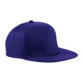 Purple - Front - Beechfield Rapper Snapback Cap