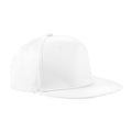 White - Front - Beechfield Rapper Snapback Cap