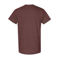 Russet - Back - Gildan Mens Heavy Cotton Short Sleeve T-Shirt (Pack Of 5)