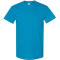 Sapphire - Front - Gildan Mens Heavy Cotton Short Sleeve T-Shirt (Pack Of 5)