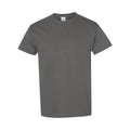 Charcoal - Front - Gildan Mens Heavy Cotton Short Sleeve T-Shirt (Pack Of 5)