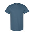 Indigo Blue - Front - Gildan Mens Heavy Cotton Short Sleeve T-Shirt (Pack Of 5)