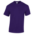 Blackberry - Side - Gildan Mens Heavy Cotton Short-Sleeved T-Shirt