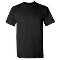 Black - Front - Gildan Mens Heavy Cotton Short-Sleeved T-Shirt