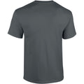 Charcoal - Back - Gildan Mens Heavy Cotton Short-Sleeved T-Shirt