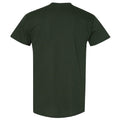 Forest Green - Back - Gildan Mens Heavy Cotton Short-Sleeved T-Shirt