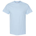 Light Blue - Front - Gildan Mens Heavy Cotton Short-Sleeved T-Shirt