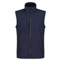 Navy-Navy - Front - Regatta Mens Flux Softshell Body Warmer