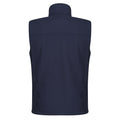 Navy-Navy - Back - Regatta Mens Flux Softshell Body Warmer