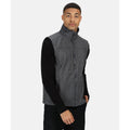 Seal Grey Marl - Back - Regatta Mens Flux Softshell Body Warmer