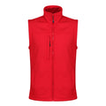 Classic Red-Seal Grey - Front - Regatta Mens Flux Softshell Body Warmer