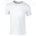 White - Front - Gildan Mens Short Sleeve Soft-Style T-Shirt