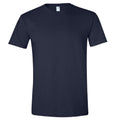 Navy - Front - Gildan Mens Short Sleeve Soft-Style T-Shirt