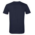 Navy - Back - Gildan Mens Short Sleeve Soft-Style T-Shirt