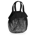 Black - Front - Westford Mill Organic Mesh Carry Bag