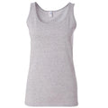 Sport Grey (RS) - Front - Gildan Ladies Soft Style Tank Top Vest