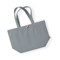 Grey - Side - Westford Mill Marina Organic Cotton Tote